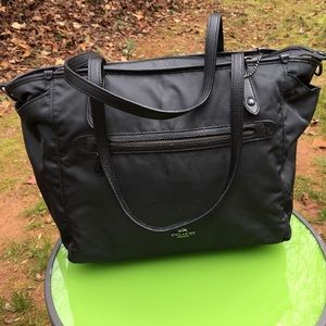 Coach bag, black, large, Pristine condition